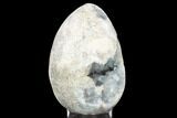 Crystal Filled, Celestine (Celestite) Egg - Madagascar #126537-2